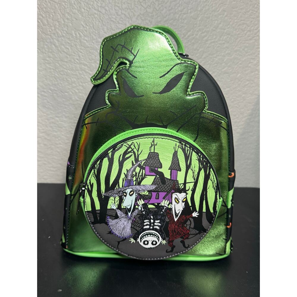 Loungefly The Nightmare Before Christmas Oogie Boogie Metallic Mini Backpack